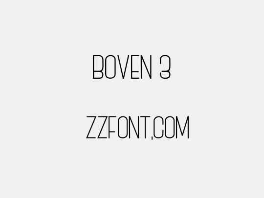 BOVEN 3