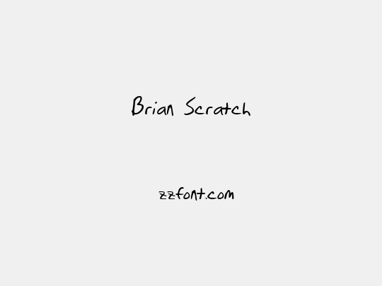 Brian Scratch