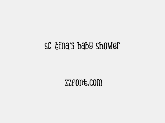 SC Tina's Baby Shower