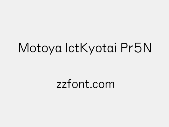 Motoya IctKyotai Pr5N