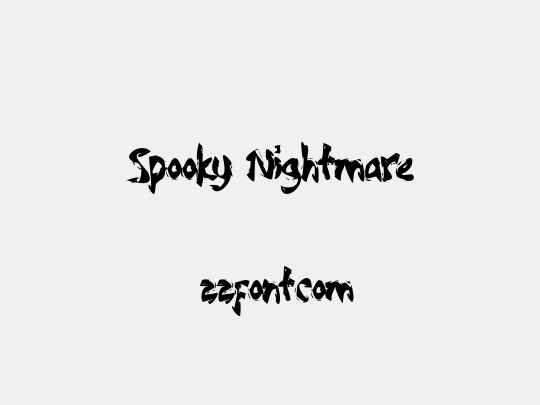 Spooky Nightmare