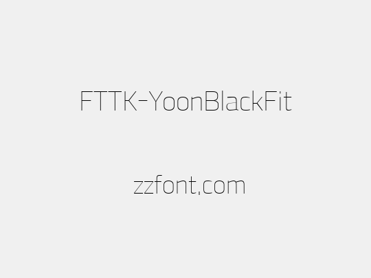 FTTK-YoonBlackFit