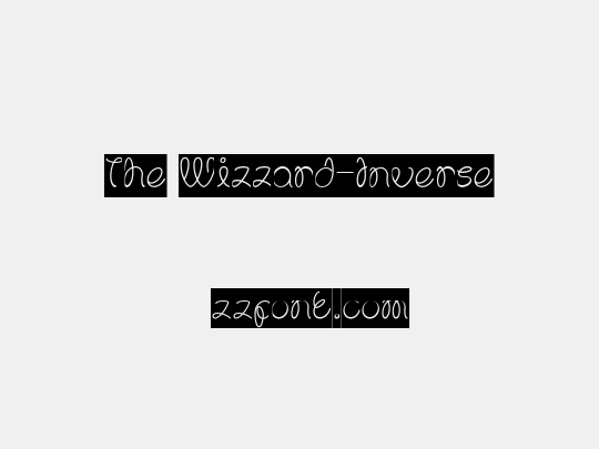 The Wizzard-Inverse