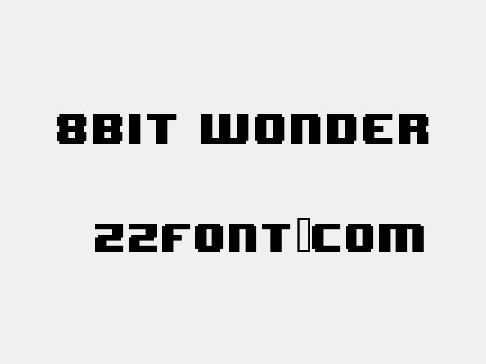 8BIT WONDER