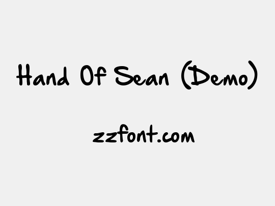 Hand Of Sean (Demo)