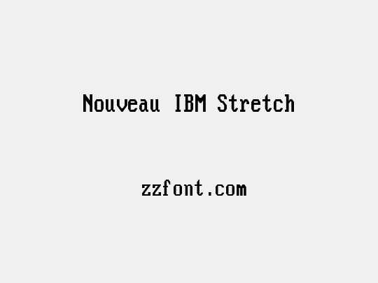 Nouveau IBM Stretch