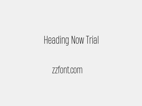 Heading Now Trial