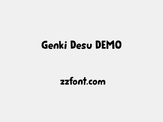 Genki Desu DEMO