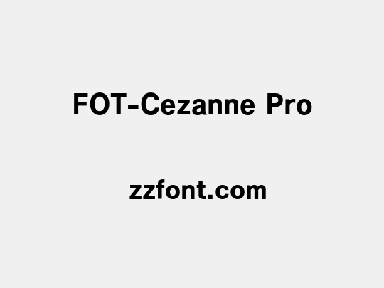 FOT-Cezanne Pro