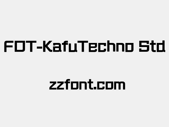 FOT-KafuTechno Std