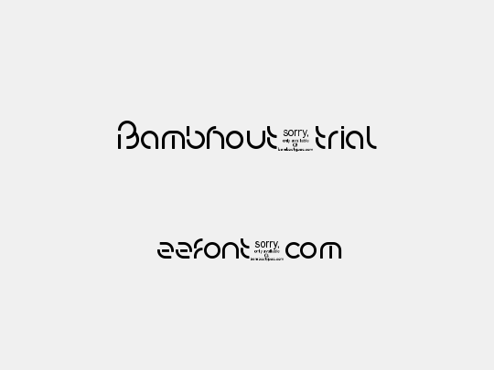 Bambhout_trial