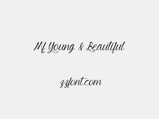 Mf Young & Beautiful