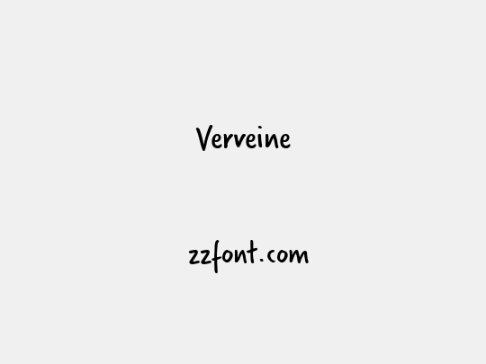 Verveine