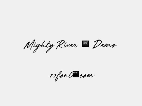 Mighty River - Demo