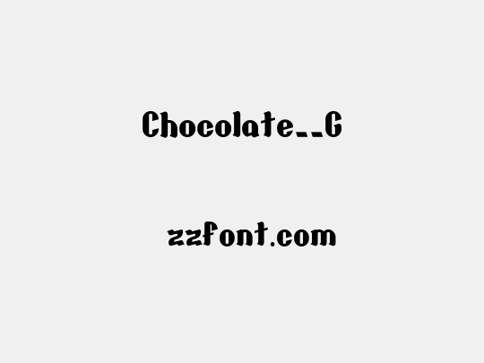 Chocolate__G