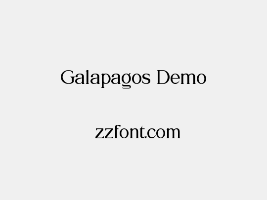 Galapagos Demo