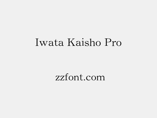 Iwata Kaisho Pro