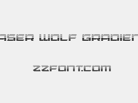 Laser Wolf Gradient