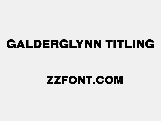 Galderglynn Titling