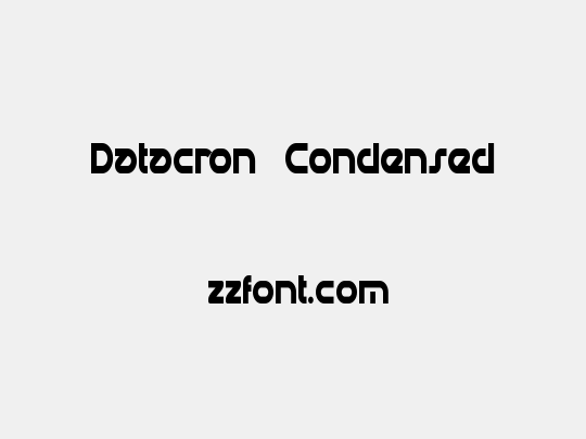 Datacron Condensed