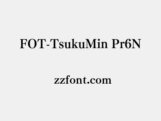 FOT-TsukuMin Pr6N