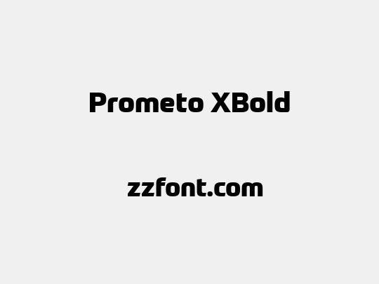 Prometo XBold