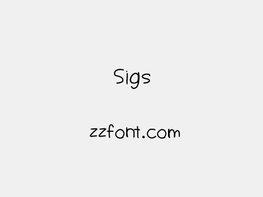 Sigs