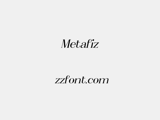 Metafiz