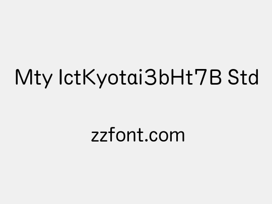Mty IctKyotai3bHt7B Std