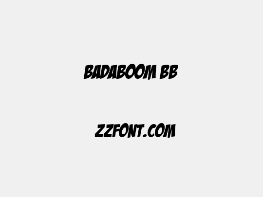 BadaBoom BB