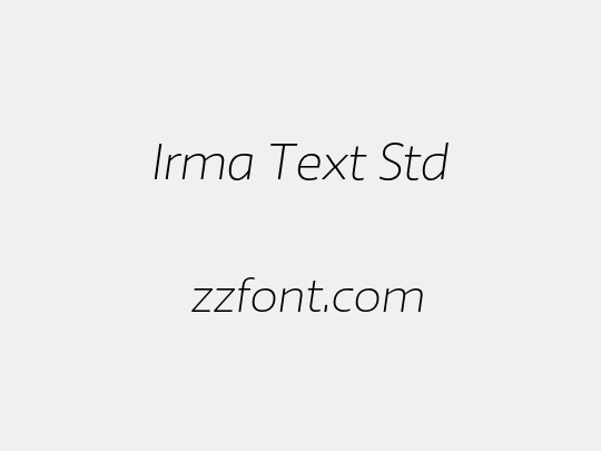 Irma Text Std