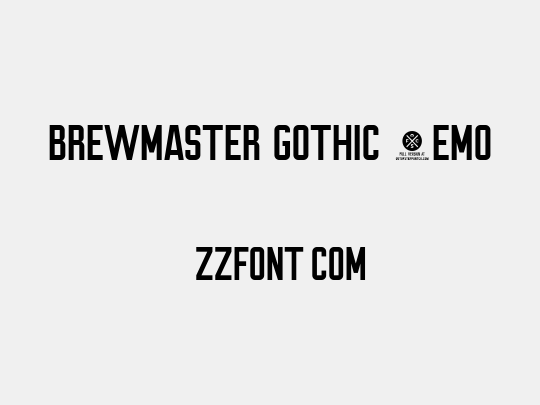 Brewmaster Gothic Demo