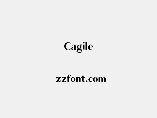 Cagile