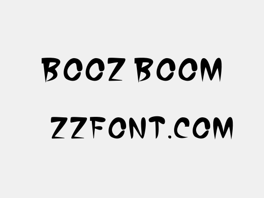 BOOZ BOOM