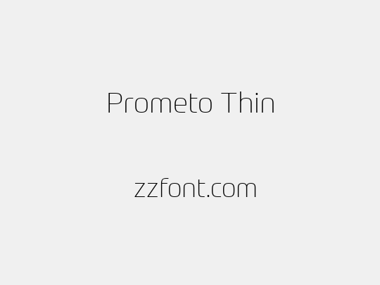 Prometo Thin