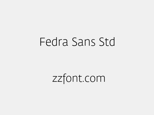 Fedra Sans Std