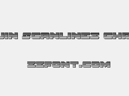 Banjin Scanlines Chrome