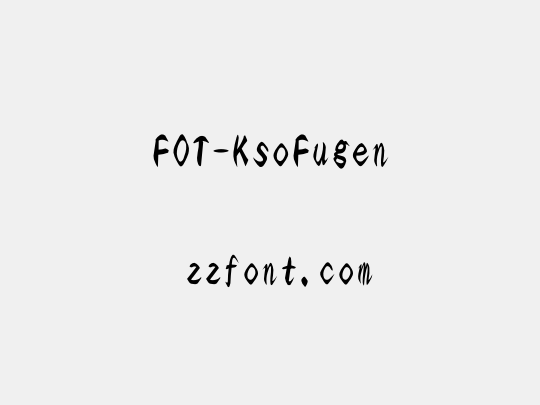 FOT-KsoFugen