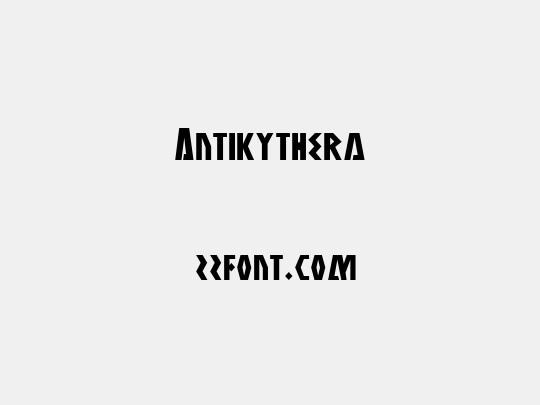 Antikythera