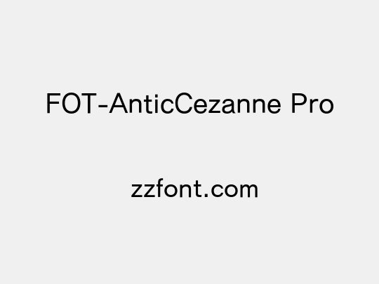 FOT-AnticCezanne Pro