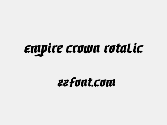 Empire Crown Rotalic
