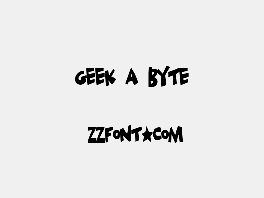 Geek a byte